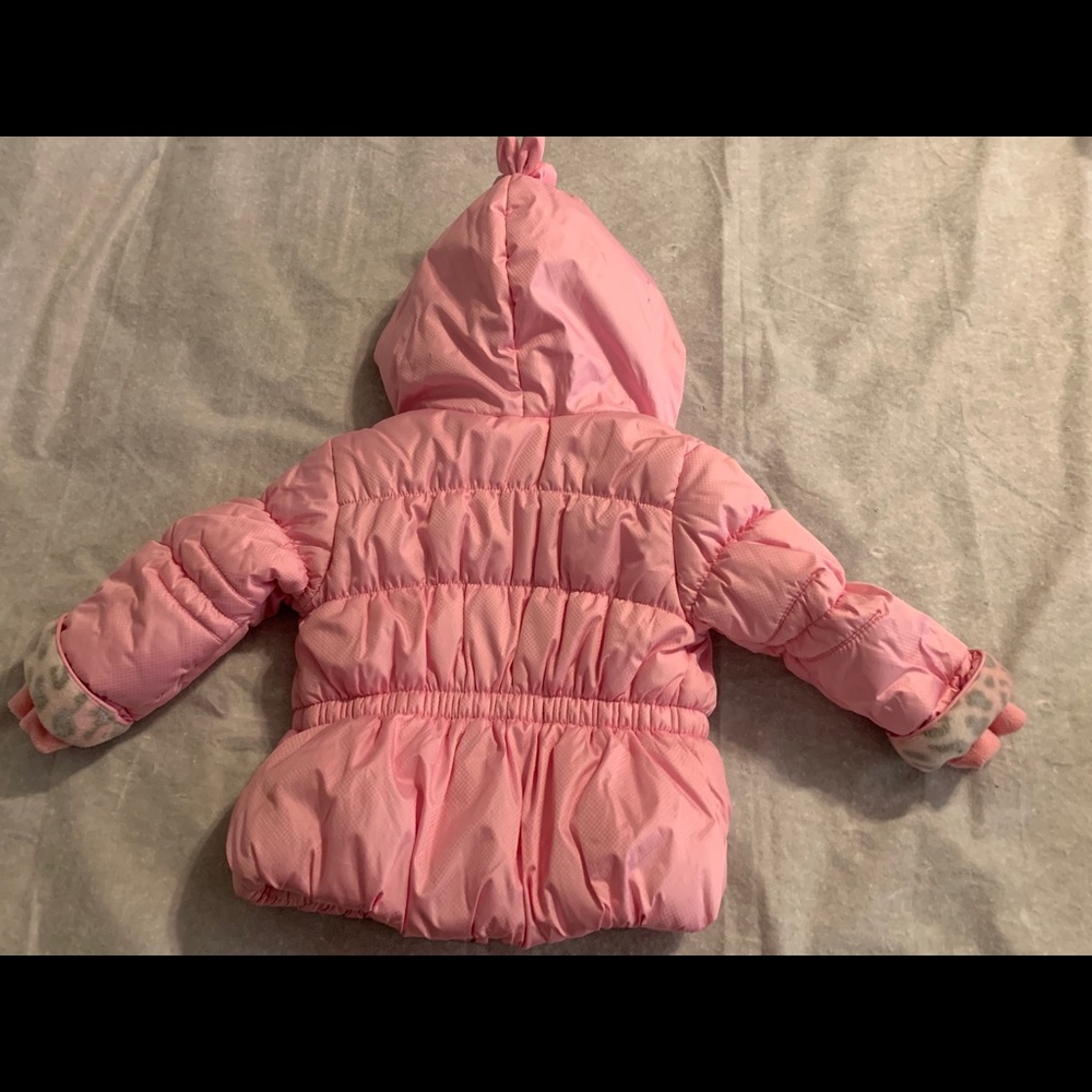 🌹Pink Leopard Winter Jacket - Picture 4 of 9